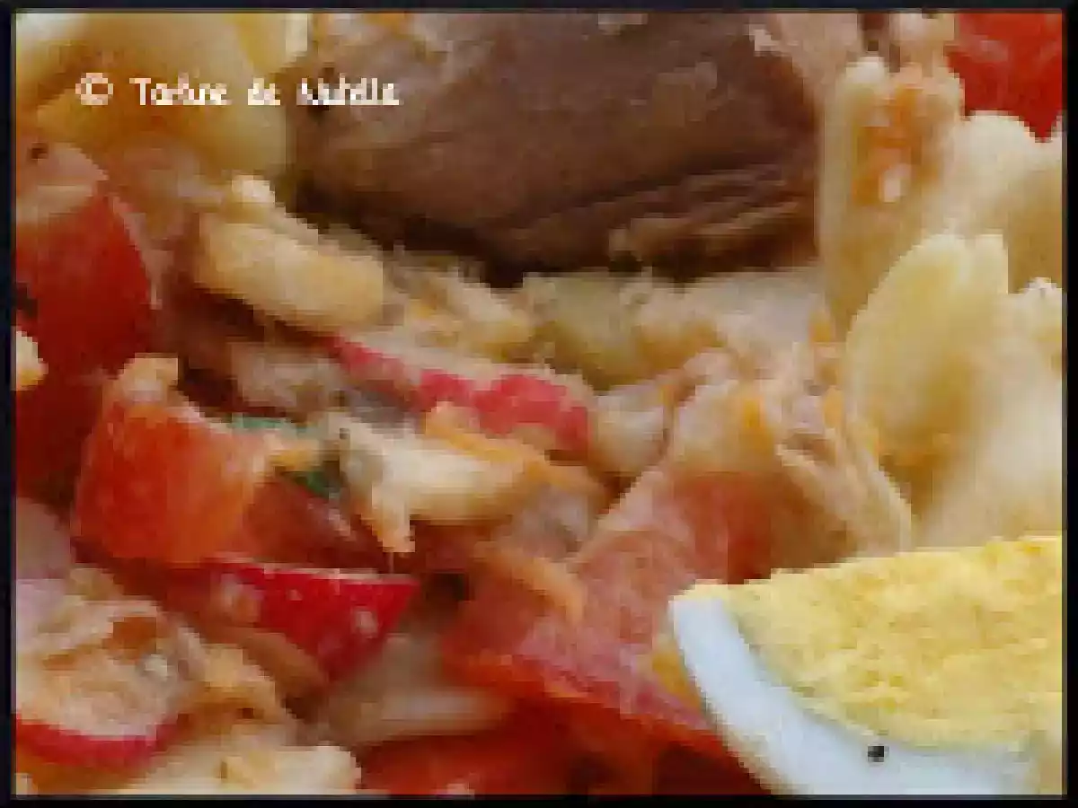 Salade de farfalles aux crudités - photo 4