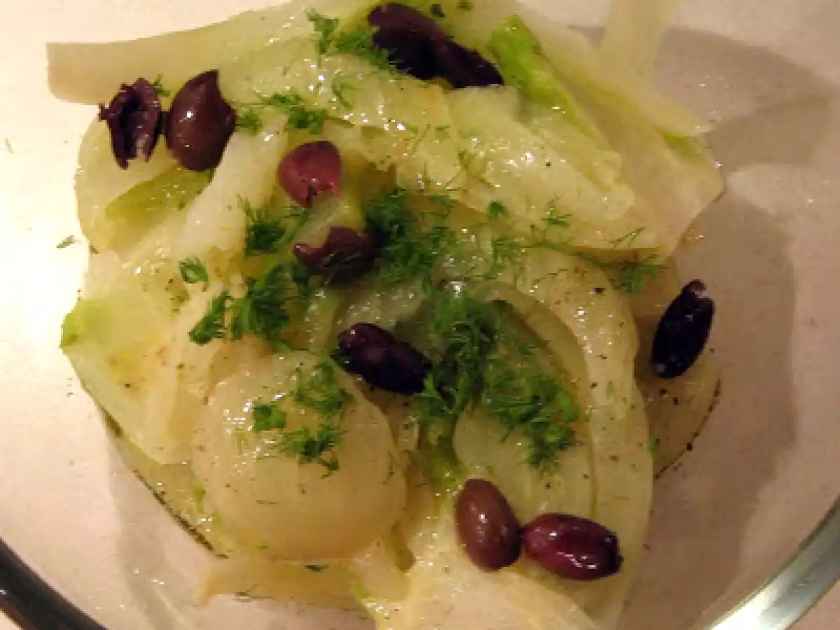 Salade de fenouil & blettes avec cotelette de veau grillé - photo 2