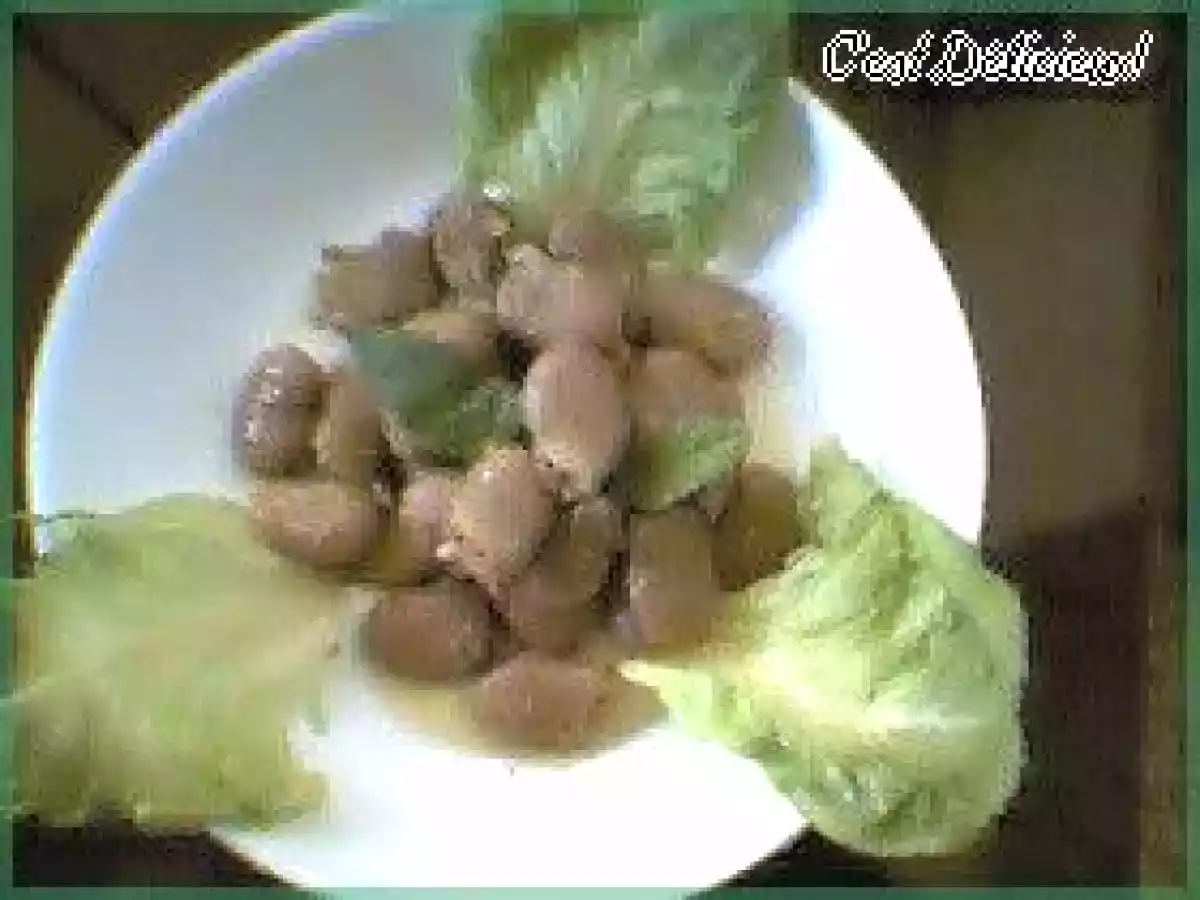 Salade de fèves au cumin et au citron M'démméss - photo 2