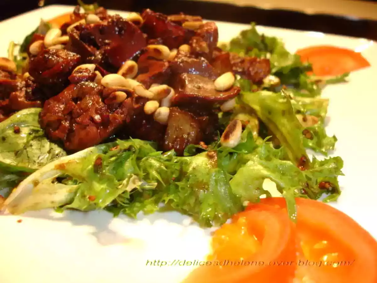 SALADE DE FOIES DE VOLAILLE ET POMMES DE TERRE SAUTEES - photo 2