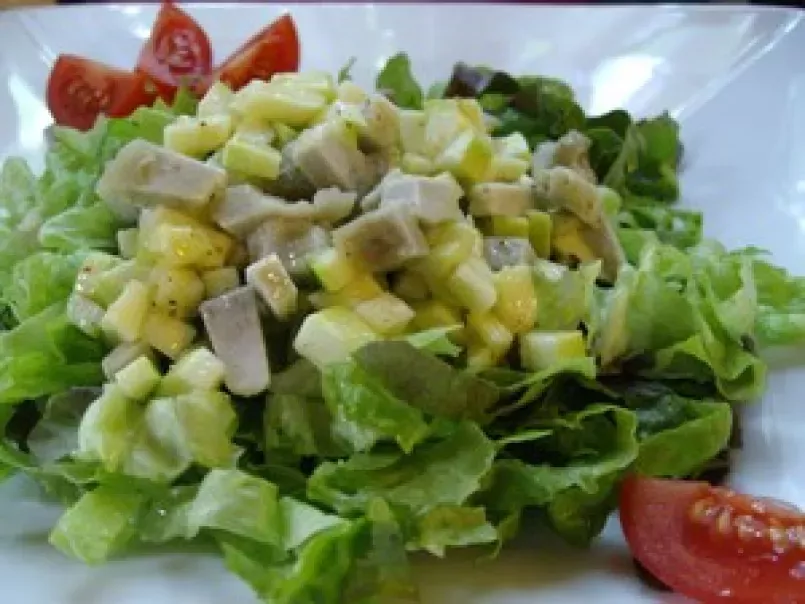 Salade de Fond d'Artichaud et Courgette Crue - photo 2