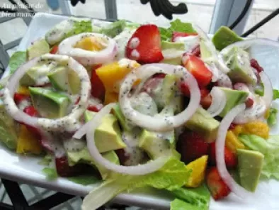 Salade de fraise et mangue