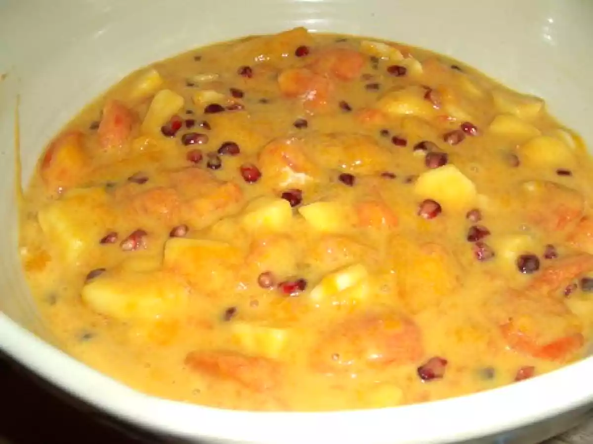 Salade de fruit à pulpe de mangue