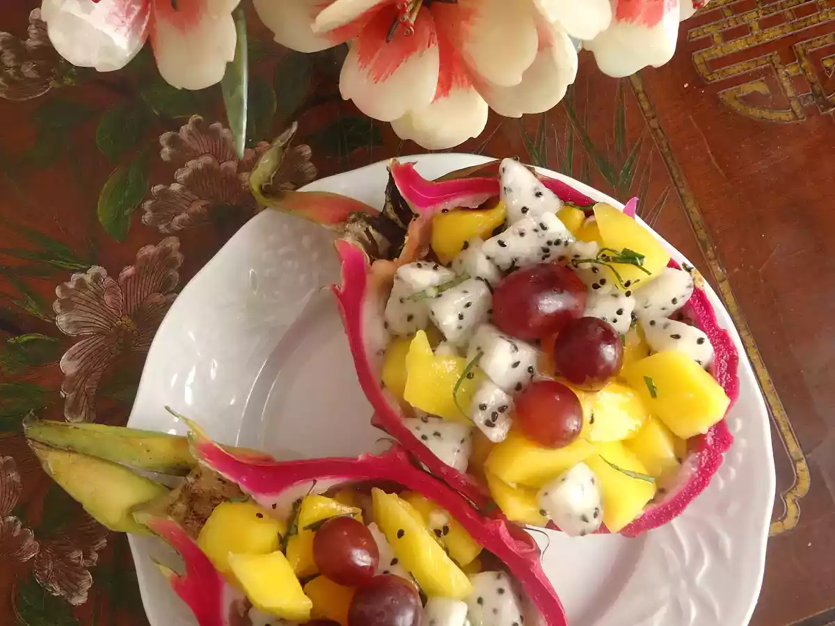 Salade de fruits exotiques