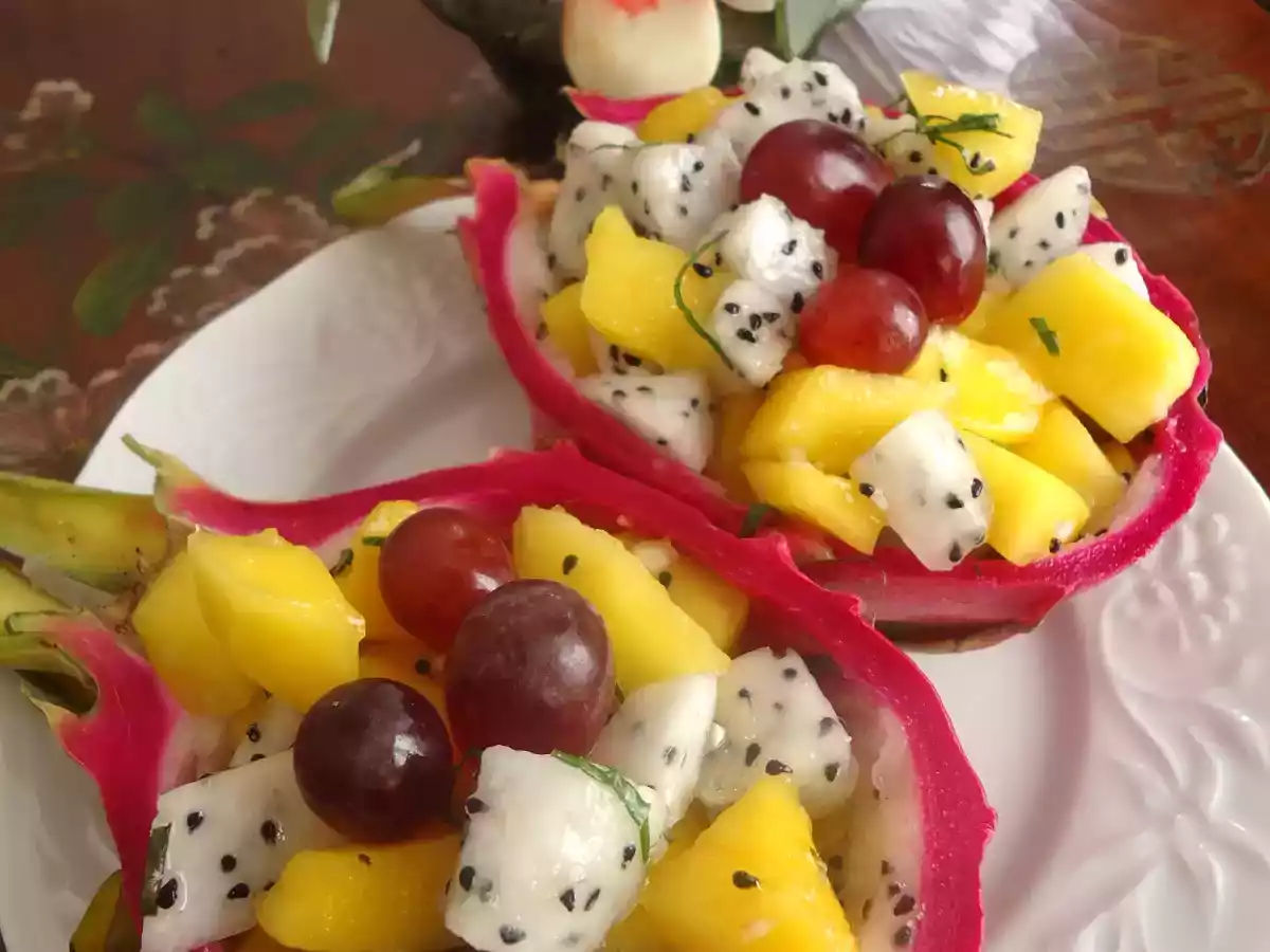 Salade de fruits exotiques - photo 2