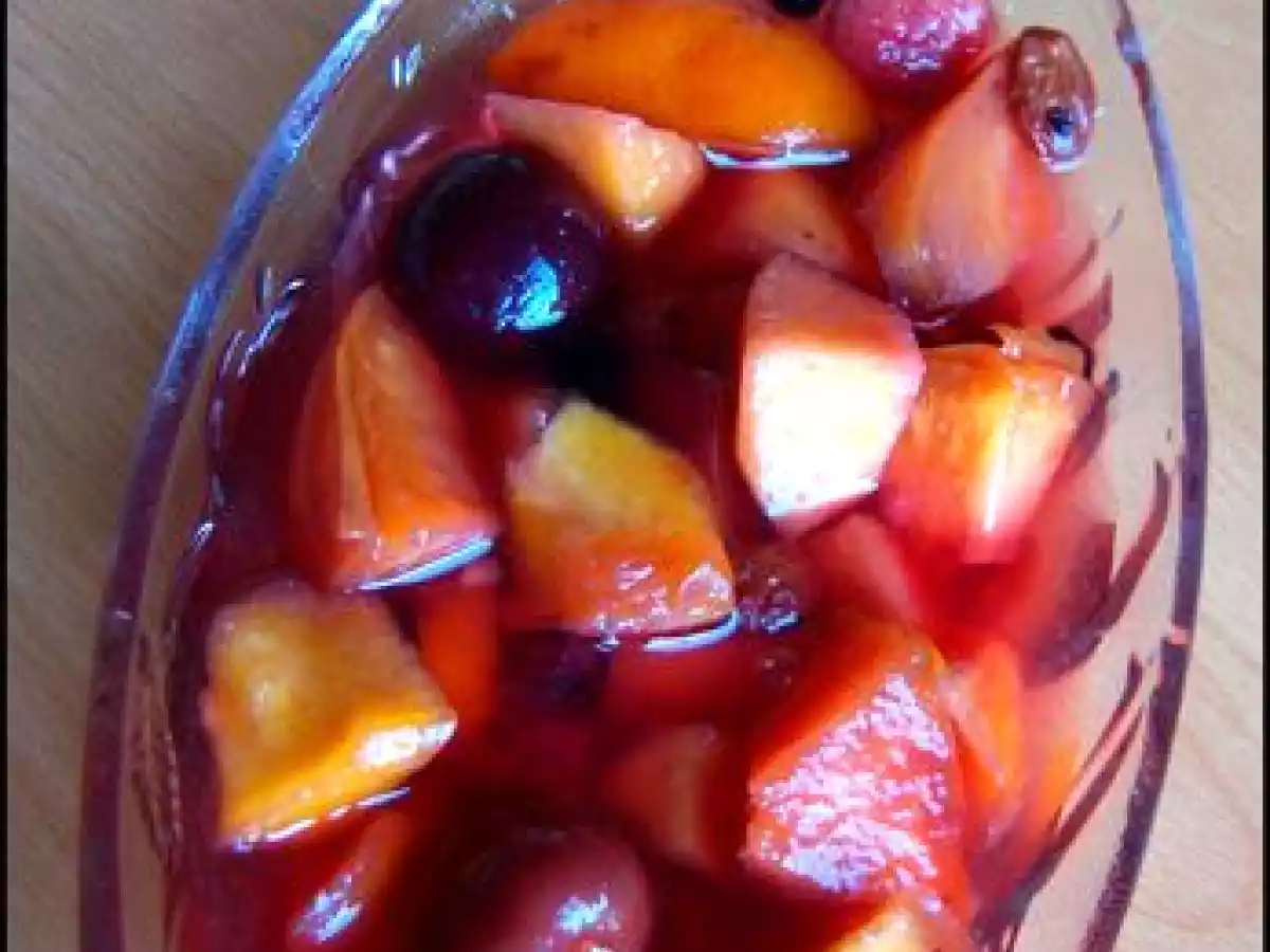 Salade de fruits frais aux épices