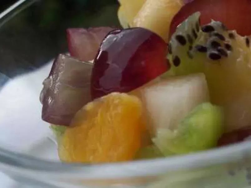 Salade de fruits & sa mousse en verrine - photo 3