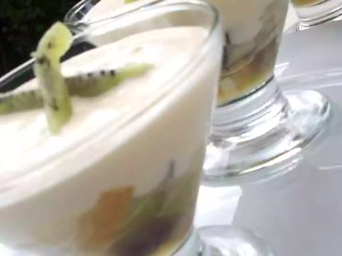 Salade de fruits & sa mousse en verrine - photo 4