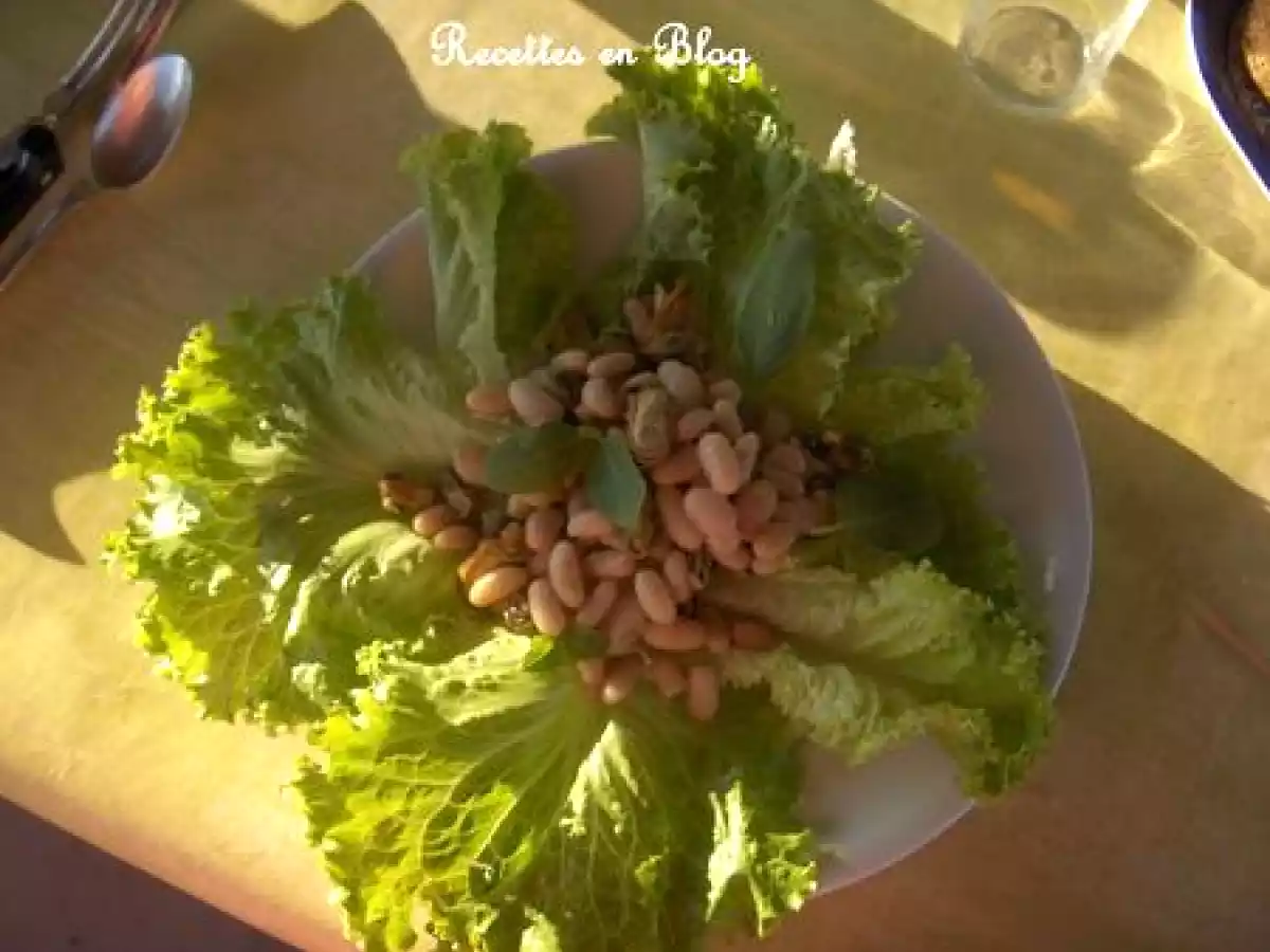 SALADE DE HARICOTS AUX MOULES - photo 2