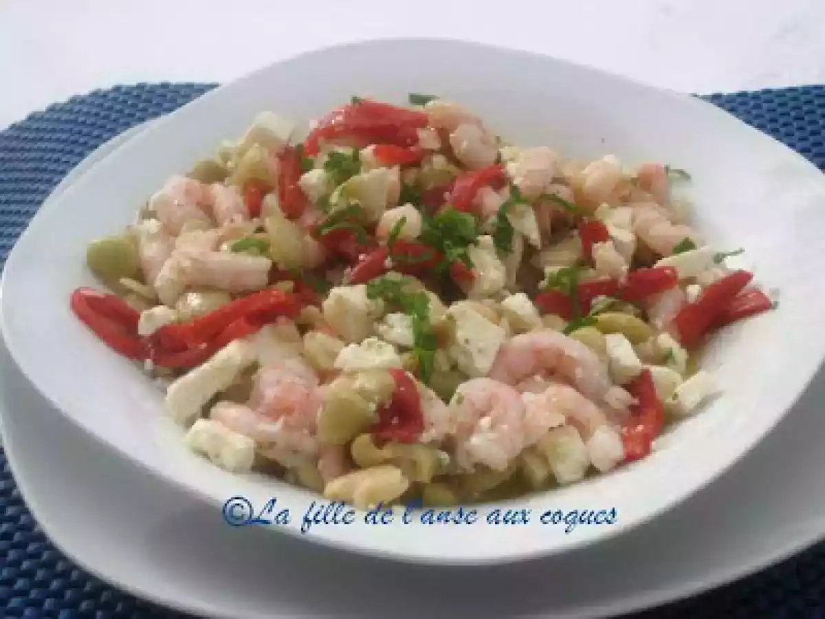 SALADE DE HARICOTS DE LIMA AUX CREVETTES - photo 3