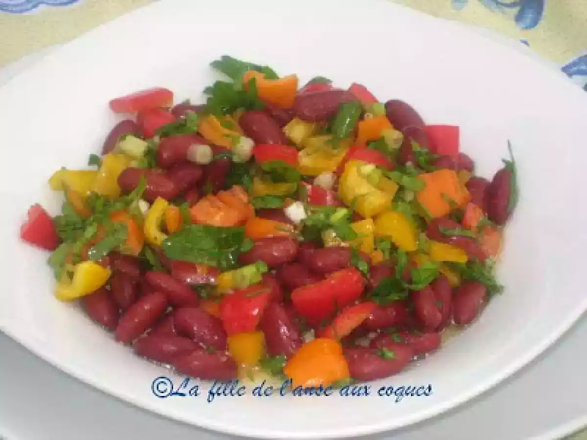 SALADE DE HARICOTS ROUGES