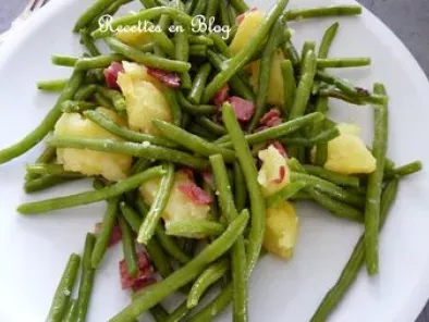 Salade De Haricots Verts Au Bacon Et Pommes De Terre Recette Ptitchef