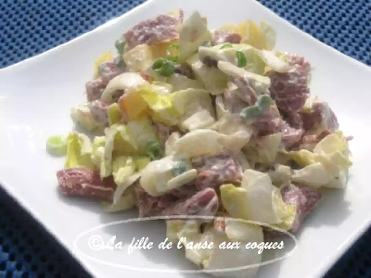 SALADE DE JAMBON, ENDIVES ET EMMENTHAL - photo 3