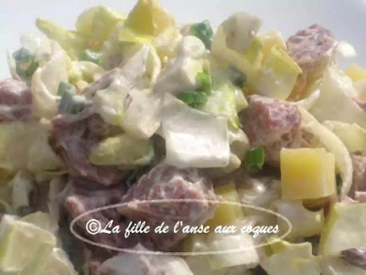 SALADE DE JAMBON, ENDIVES ET EMMENTHAL - photo 4