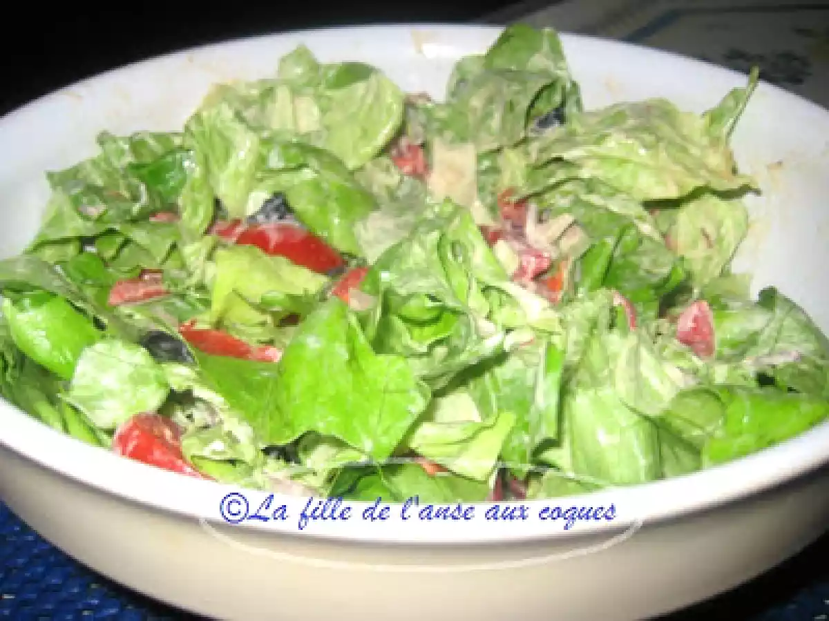SALADE DE LAITUE BOSTON, TOMATES ET POIVRONS RÔTIS - photo 2
