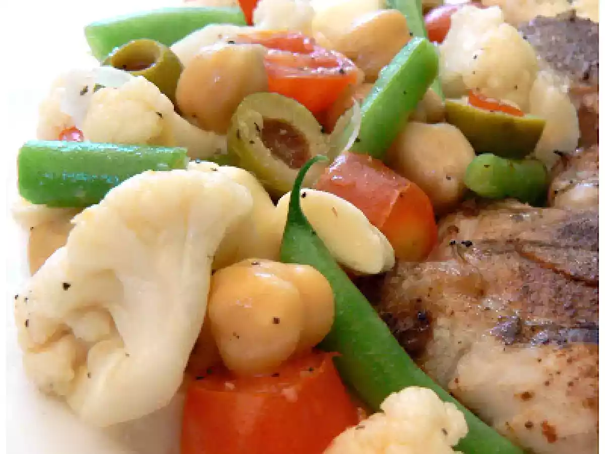 Salade de légumes marinés à l'italienne