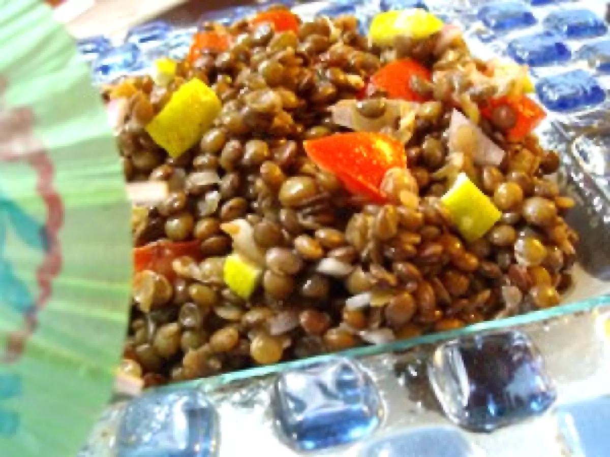 Salade de Lentilles à la Tomate et Citron - photo 3