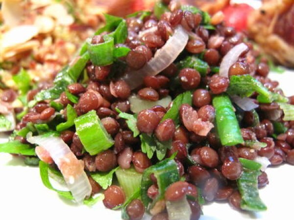 Salade De Lentilles Aux 2 Oignons Et Aux Herbes Recette Ptitchef