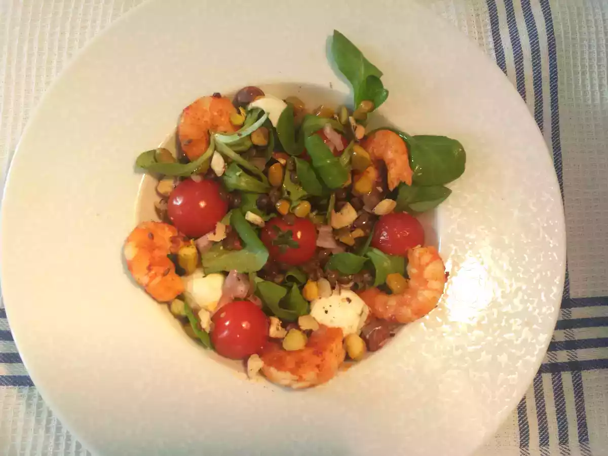 Salade de lentilles aux fruits secs - photo 2