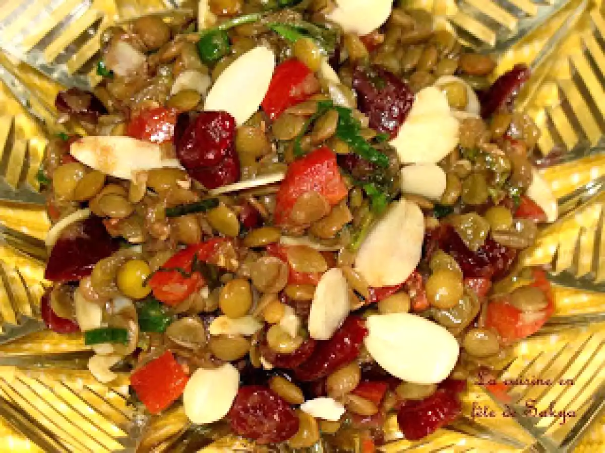 Salade de Lentilles, de noix et vinaigre Balsamique - photo 2