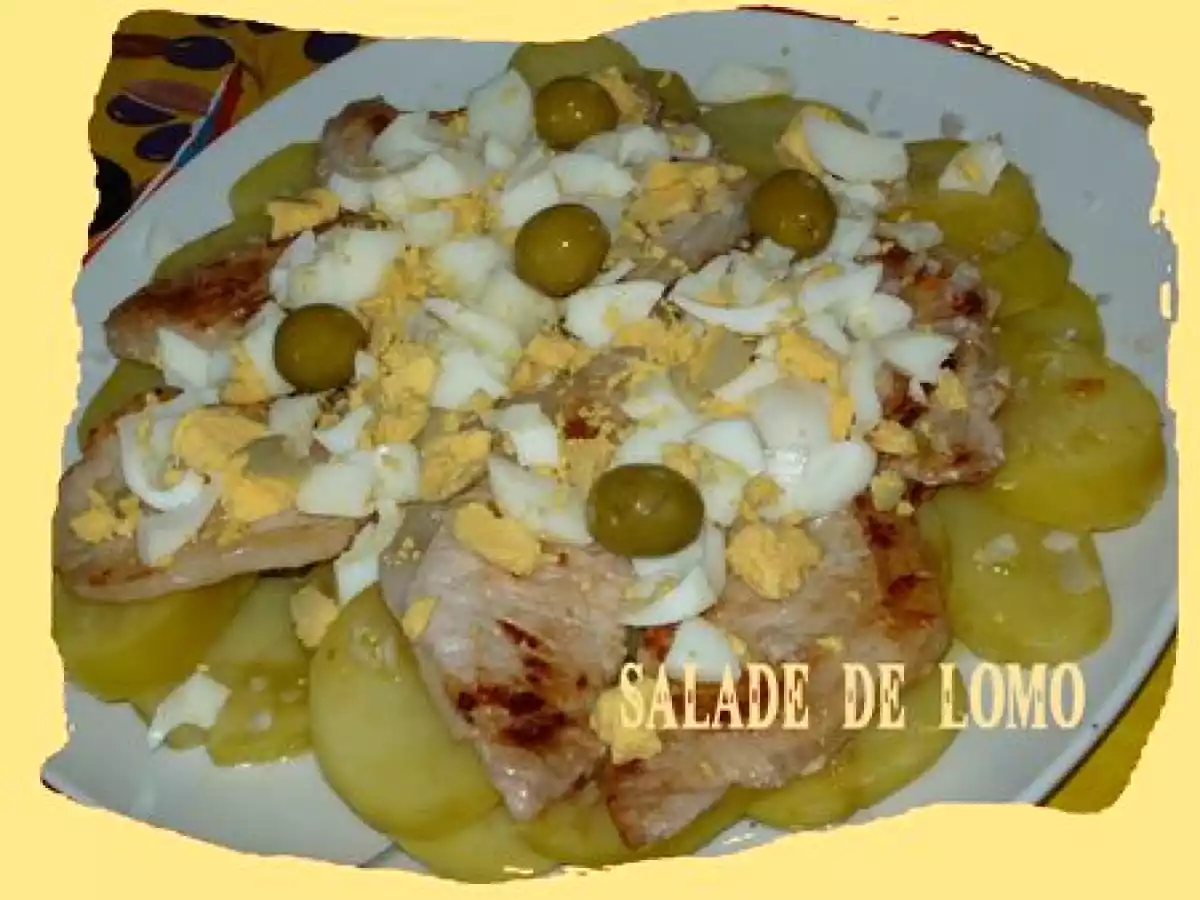 SALADE DE LOMO