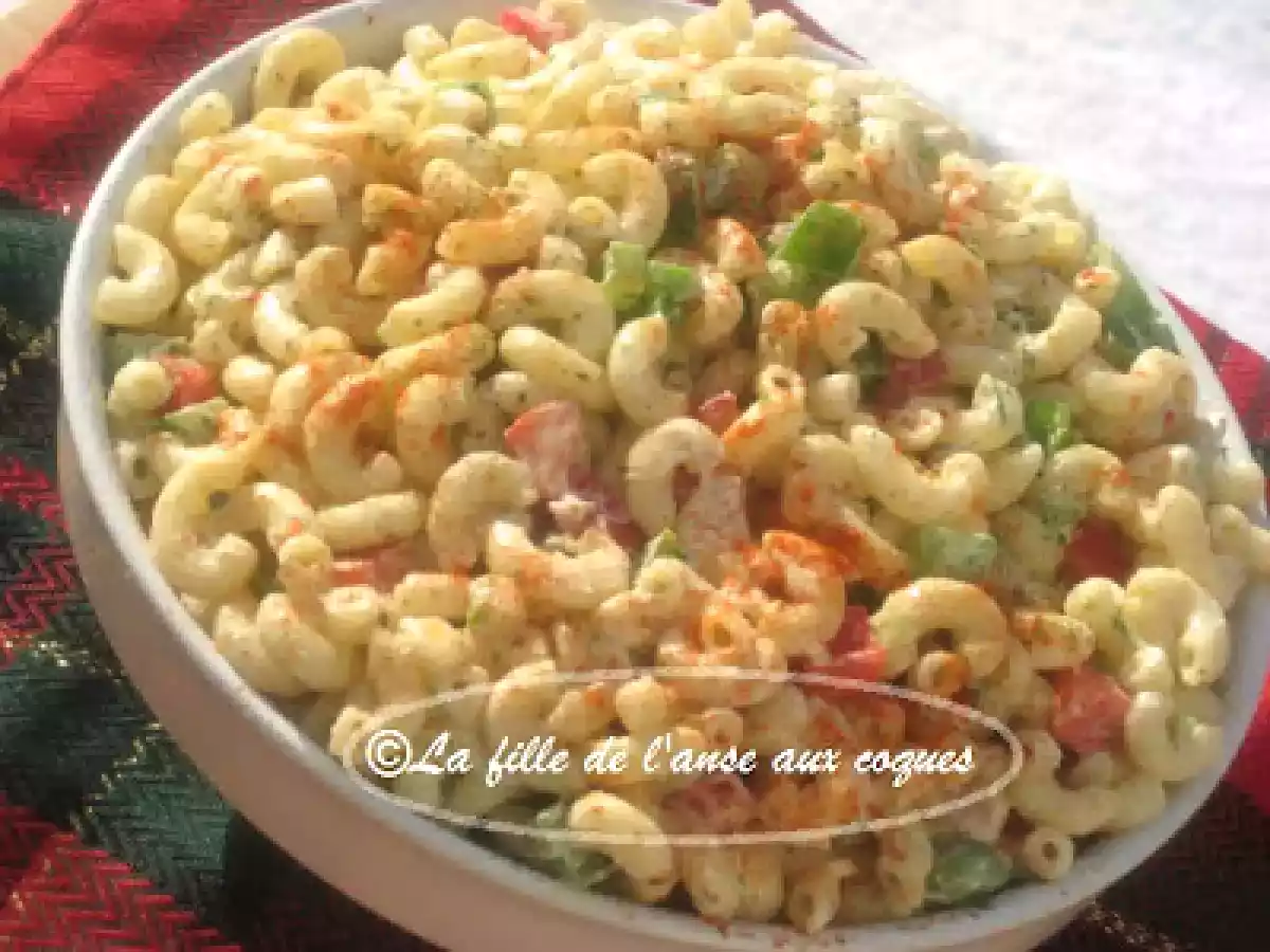 SALADE DE MACARONIS DU KENTUCKY À LA MARLO