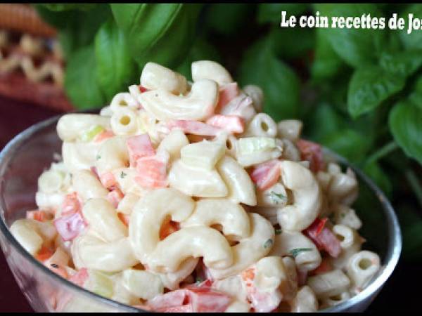 SALADE DE MACARONIS (SALADE RÉCUP)