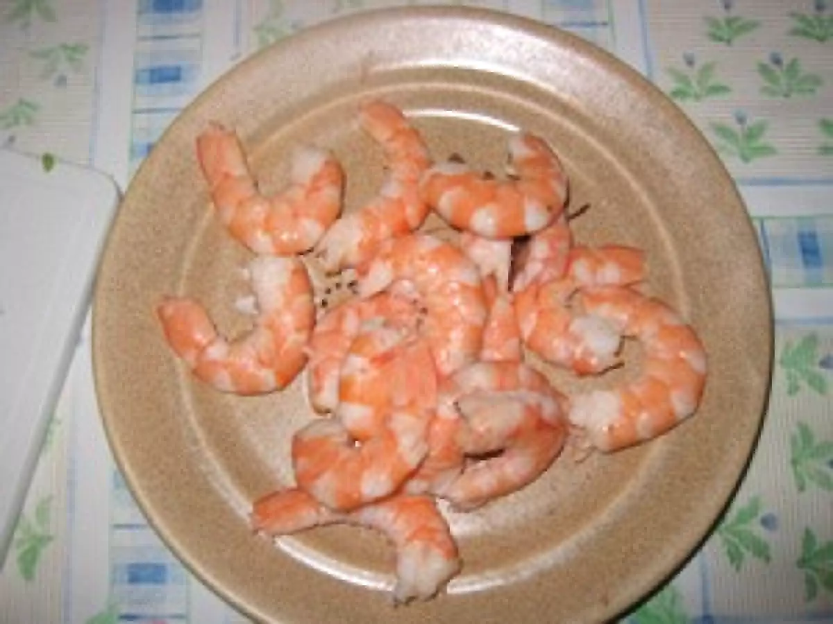 Salade de mâche à l'avocat et aux crevettes - photo 2