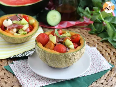 Salade de melon dans un melon - photo 2