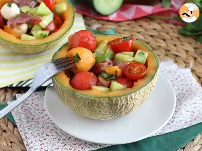 Salade de melon dans un melon - photo 3