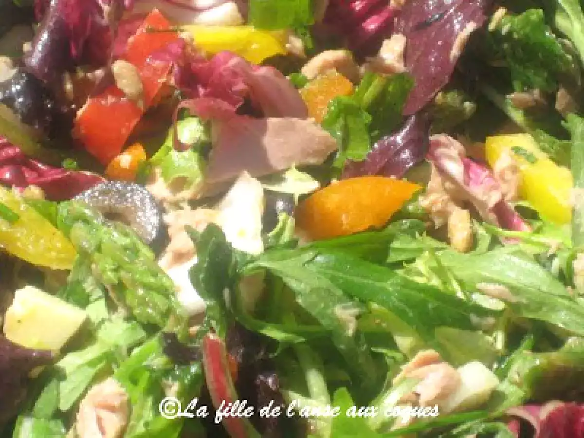 SALADE DE MESCLUN ET DE THON - photo 3