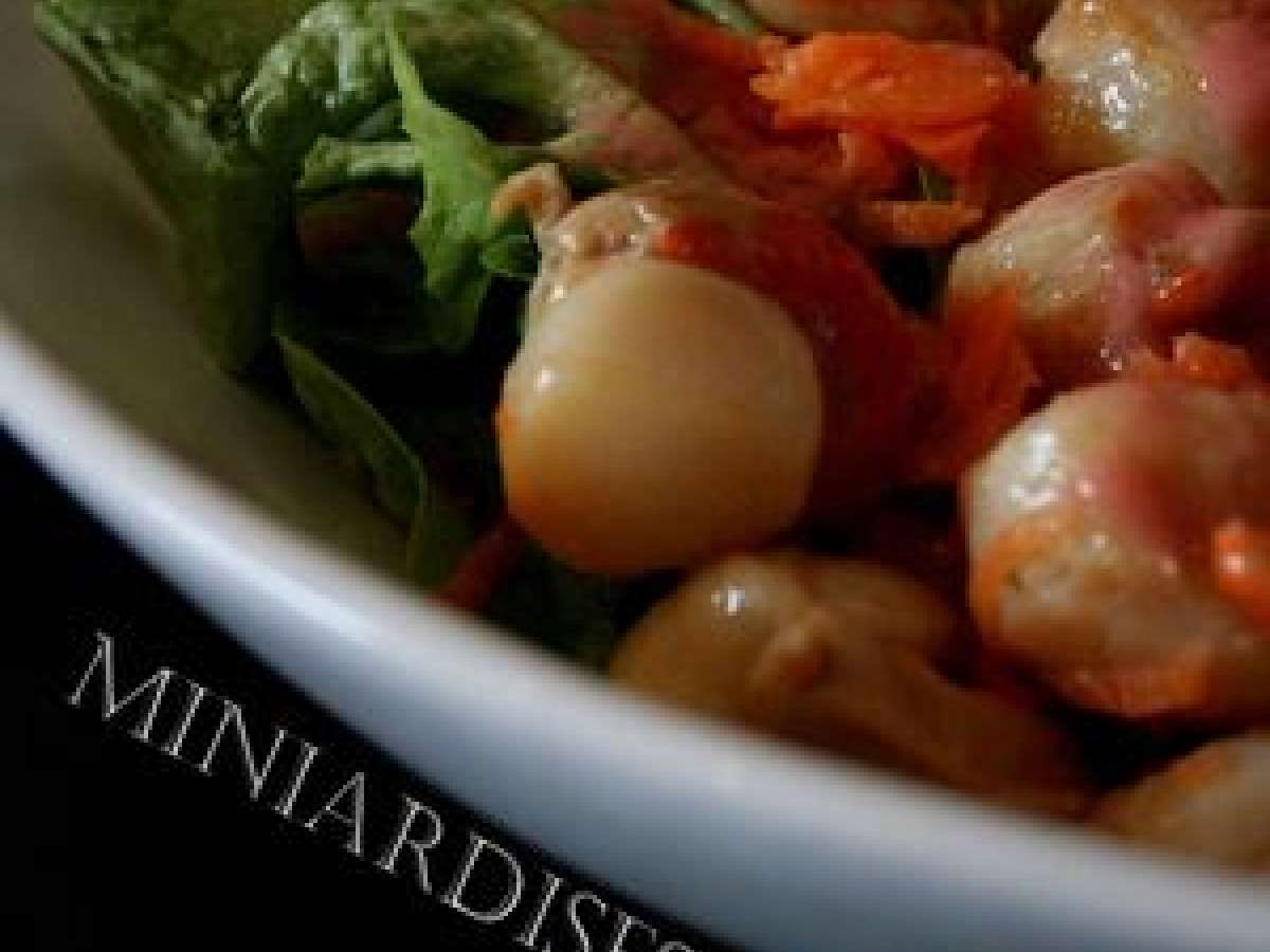 Recette de salade de saint-jacques au vinaigre de framboise