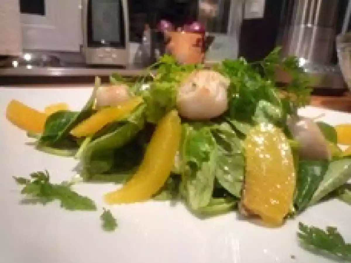 SALADE DE NOIX DE ST JACQUES AUX....... - photo 3