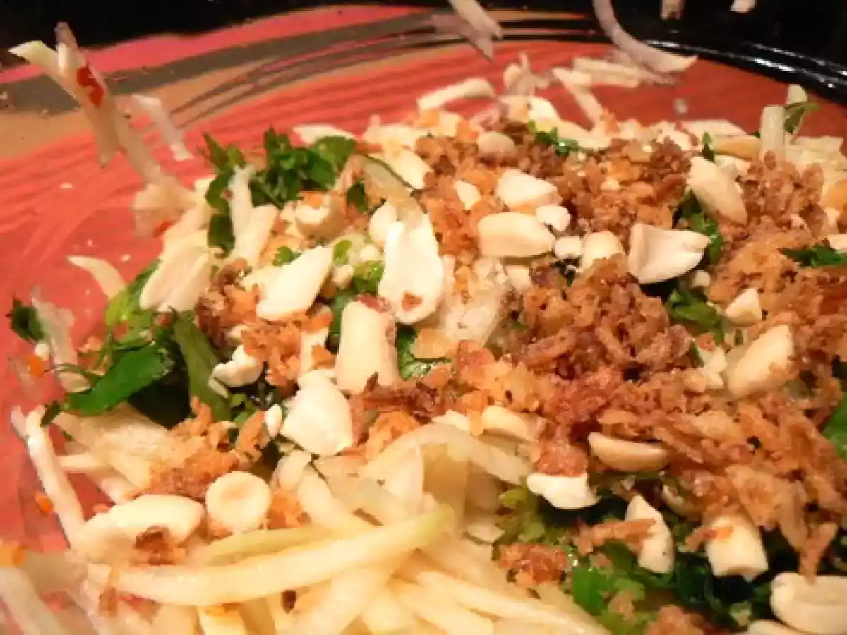 Salade de papaye verte