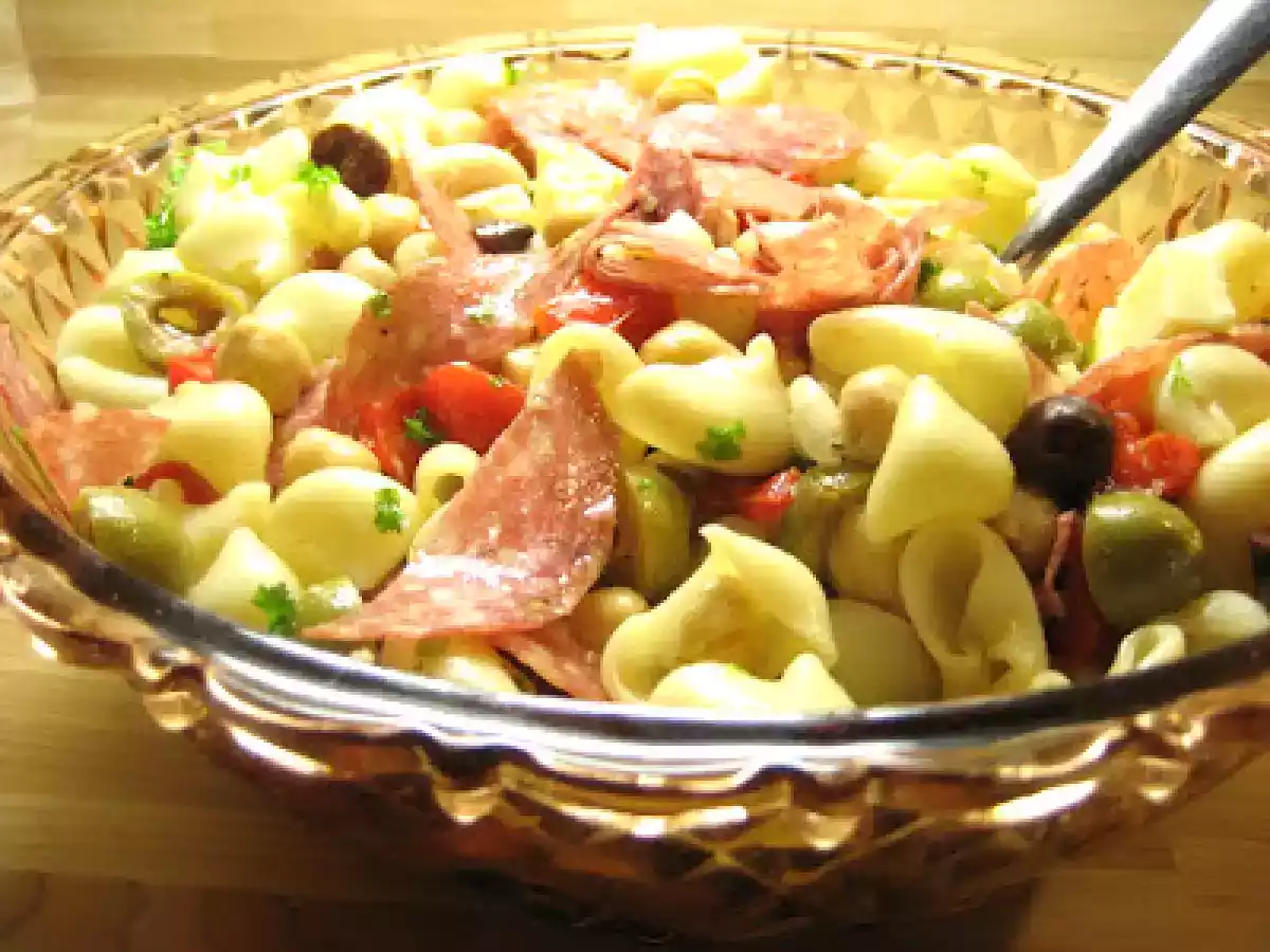 Salade de pâte antipasto
