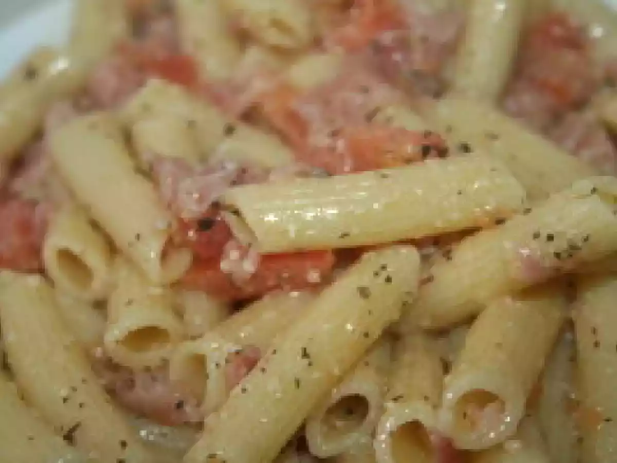 Salade de pâtes au jambon fumé