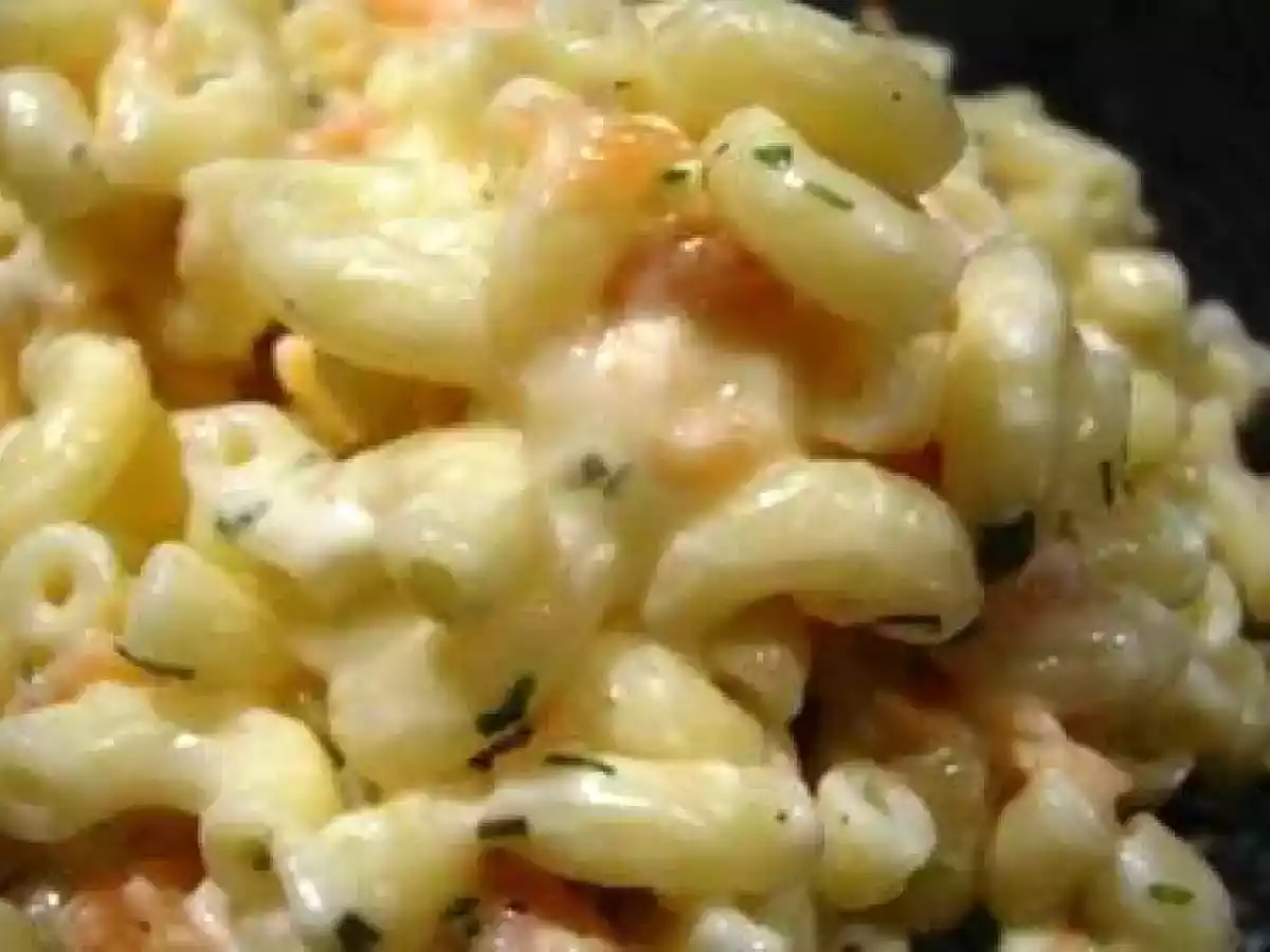 Salade de pâtes au saumon fumé et Saint-Paulin - photo 2