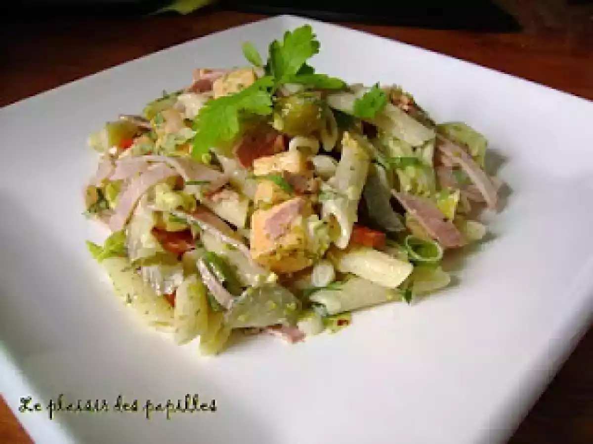 Salade de pâtes gourmet