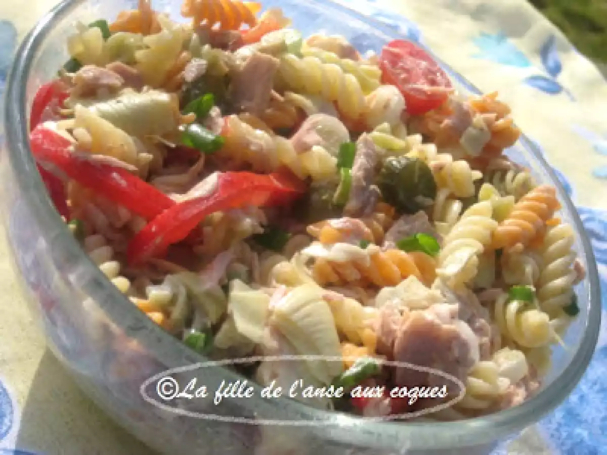 SALADE DE PÂTES MULTICOLORES ET THON - photo 3