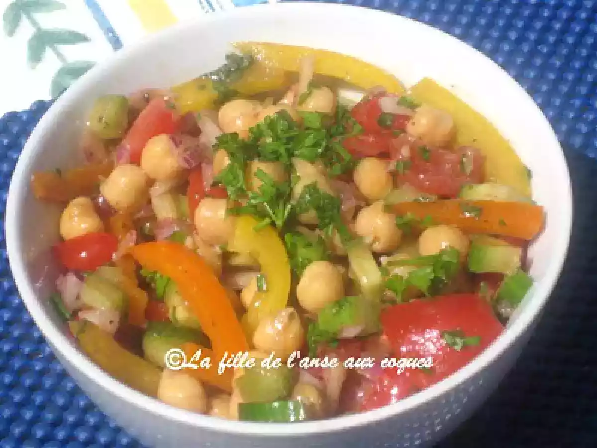 SALADE DE POIS CHICHES