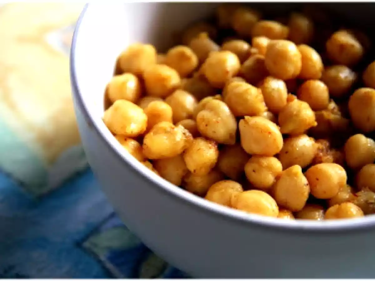 Salade de pois chiches aux épices