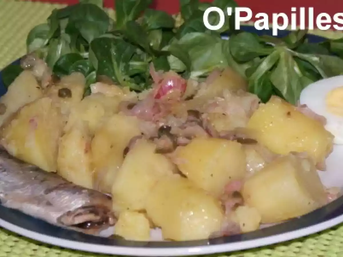 Salade de pommes de terre aux câpres