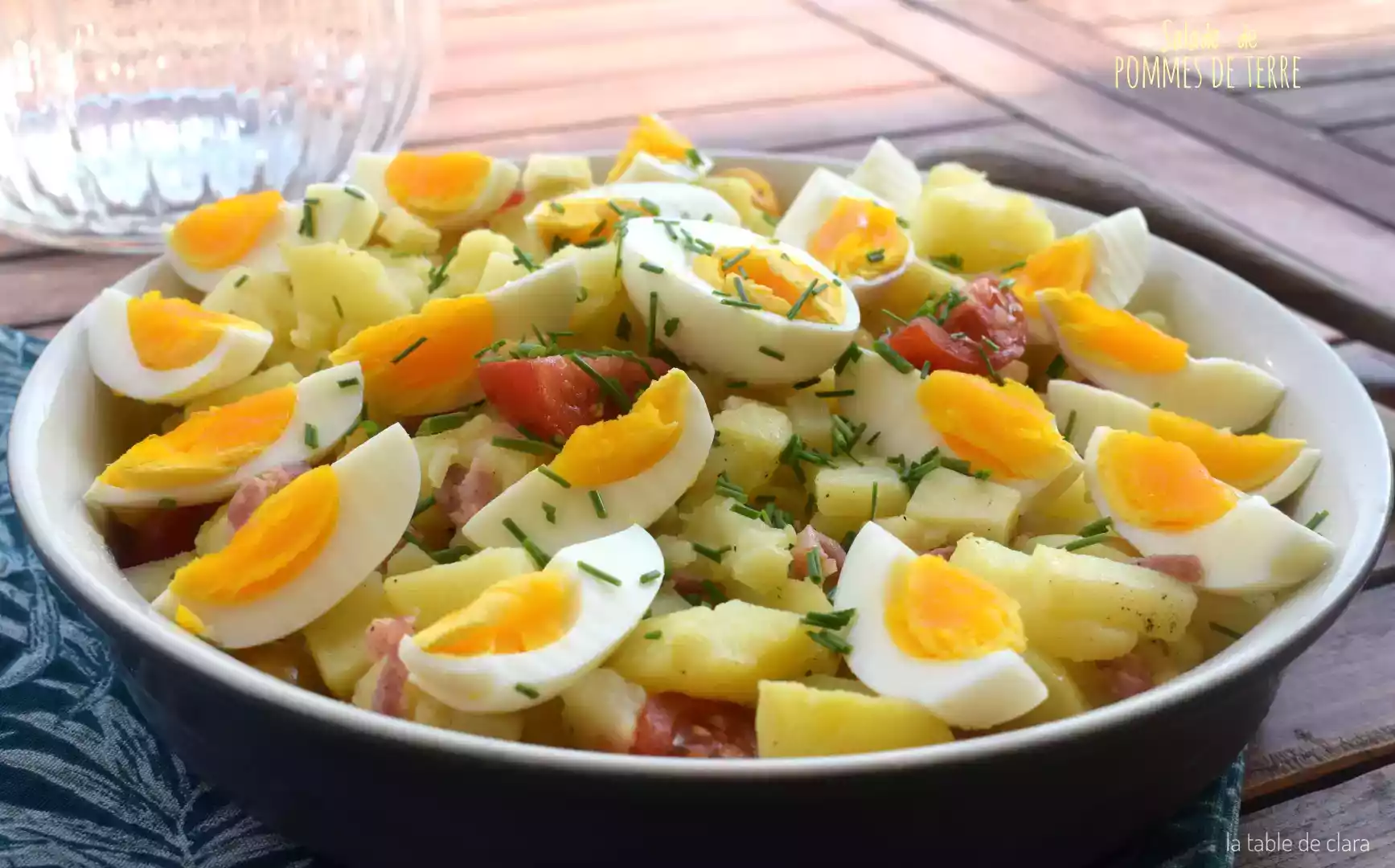 salade pomme de terre oeufs
