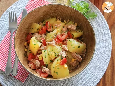 Salade de pommes de terre, thon et tomates - photo 2