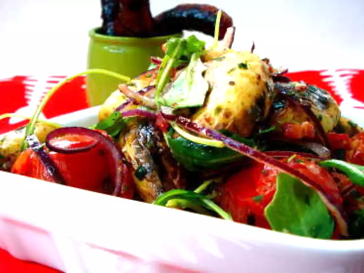 SALADE DE POMMES DE TERRE TIÈDE