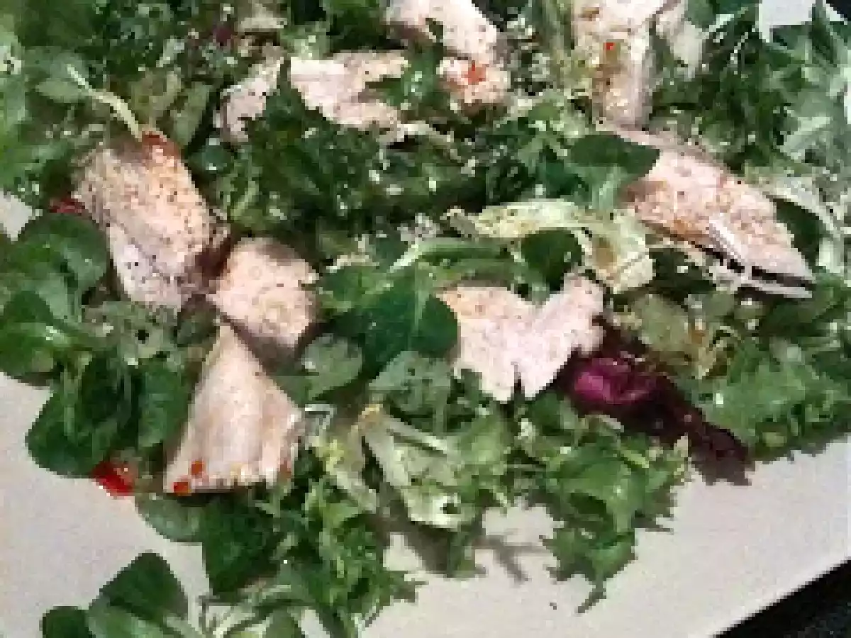 Salade de poulet à la thaï