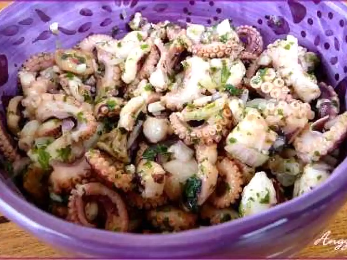 Salade de poulpes