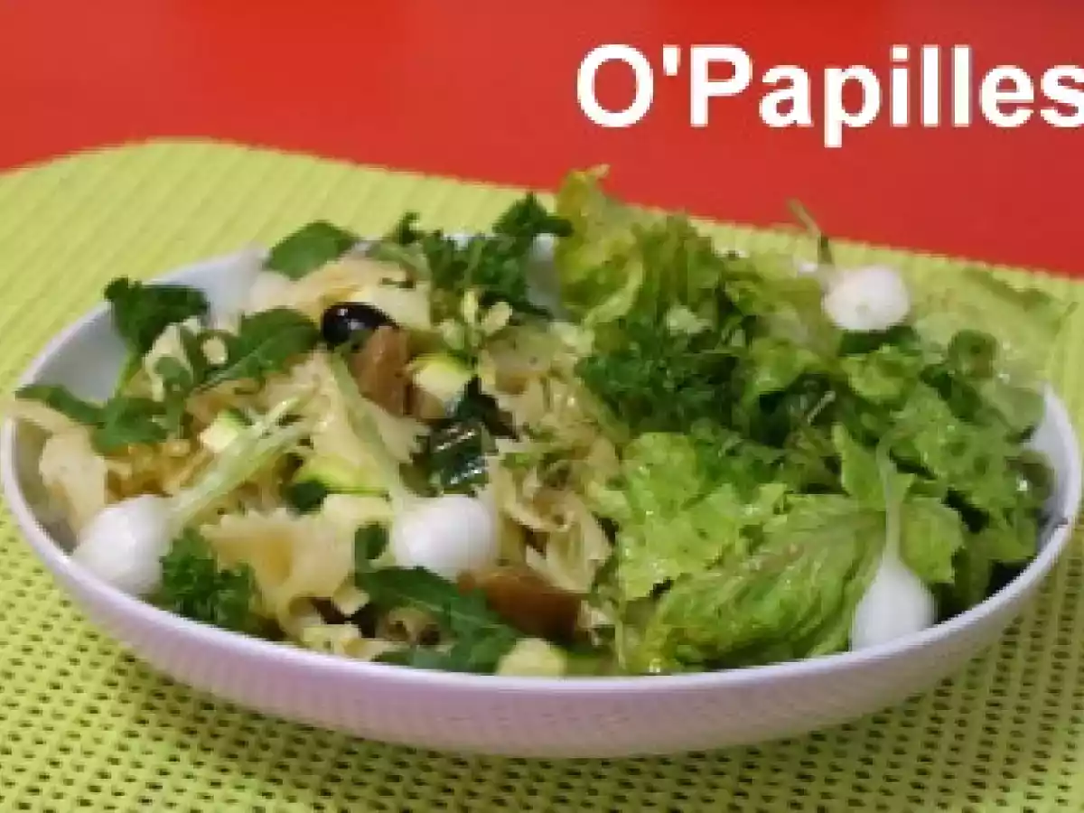 Salade de printemps aux légumes nouveaux