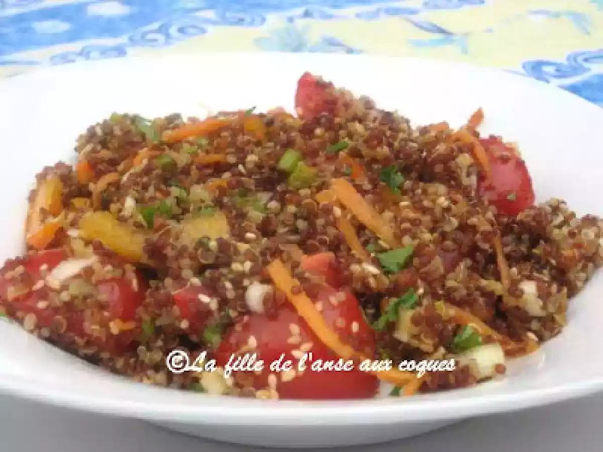 SALADE DE QUINOA À L'ASIATIQUE - photo 2