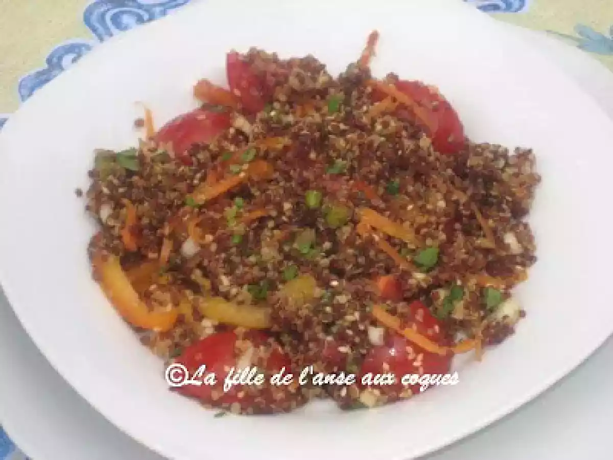 SALADE DE QUINOA À L'ASIATIQUE - photo 3